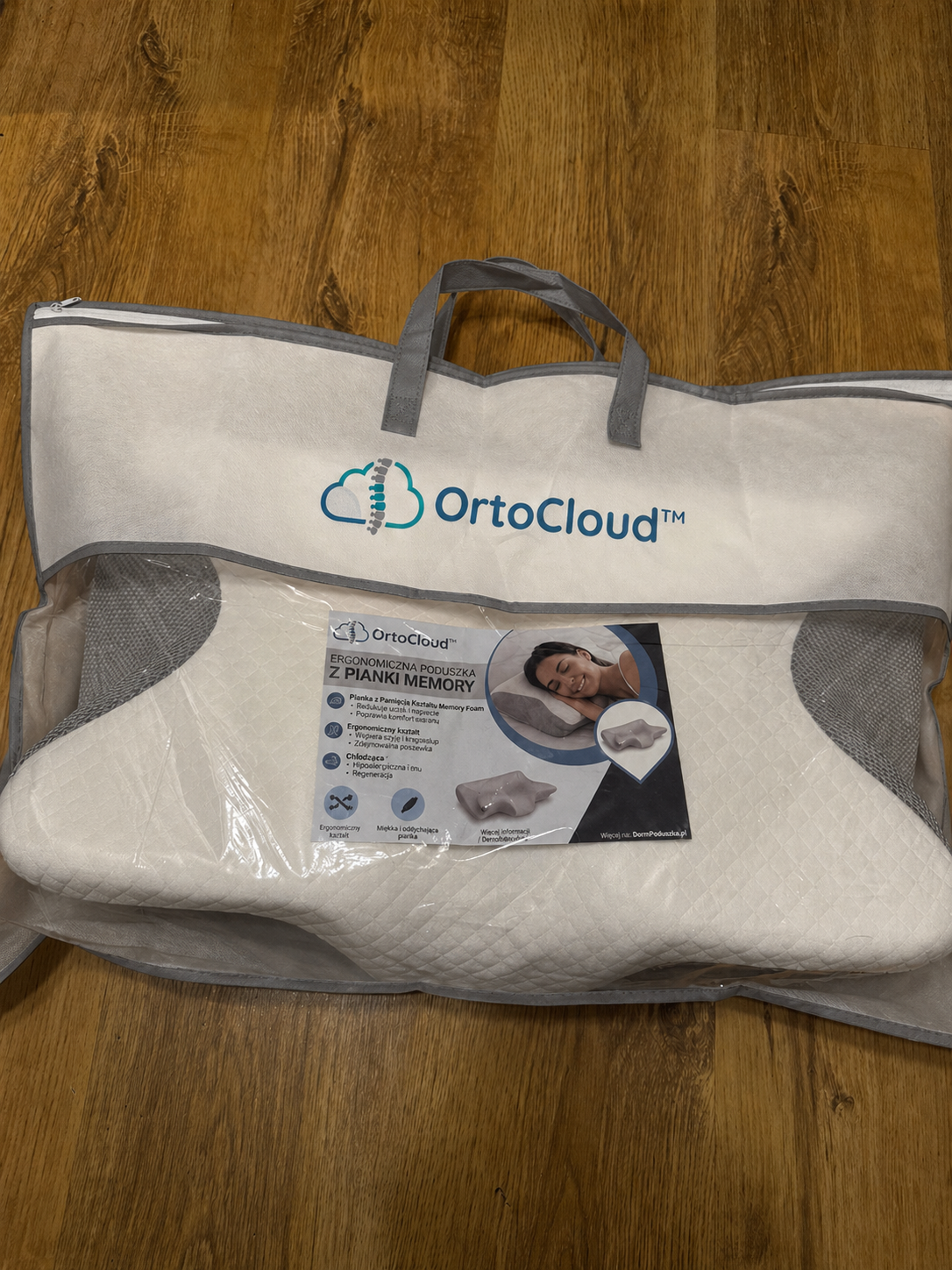 OrtoCloud™ – Ergonomiczna poduszka z Pianki Memory Foam dla zdrowego kręgosłupa - obrazek 5